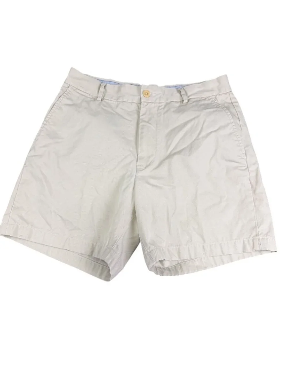 Banana Republic Mens Khaki Chino Shorts Size 33 Beige